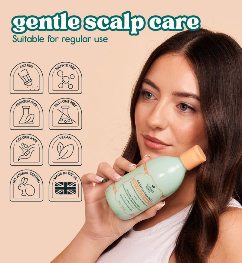 Nature Spell Growth Complex Shampoo 300ml (British brand)