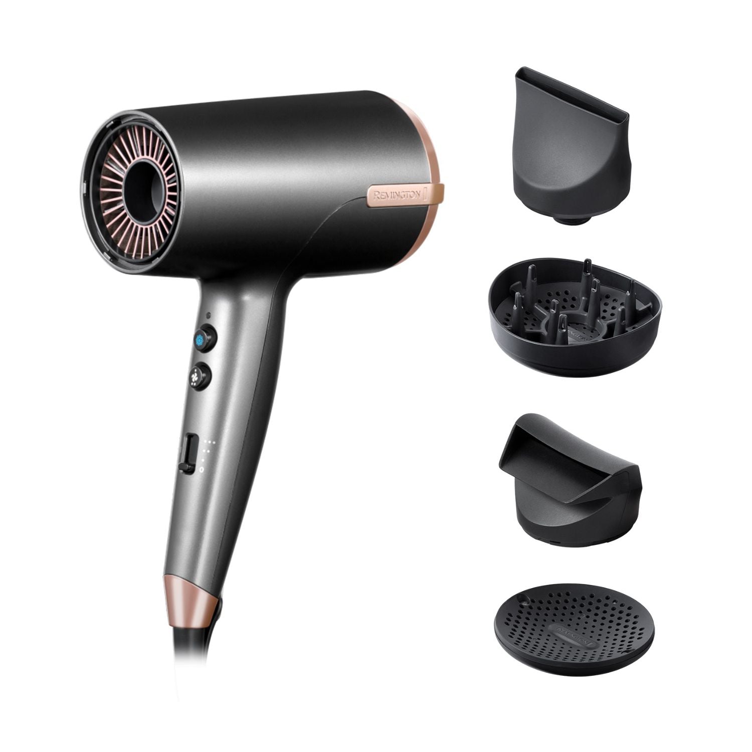 Remington ONE hair dryer with attachments, imported from the UK
