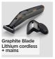 BaByliss Graphite Precision Beard Trimmer - British product