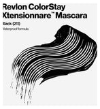 Revlon ColorStay Xtensionnaire waterproof mascara Blackest Black 8ml - British product
