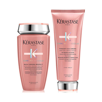 Boots Kérastase Chroma Absolu Shampoo and Conditioner Duo for Colour-Treated Hair 250ml & 200ml- Buy online at McGrocer
