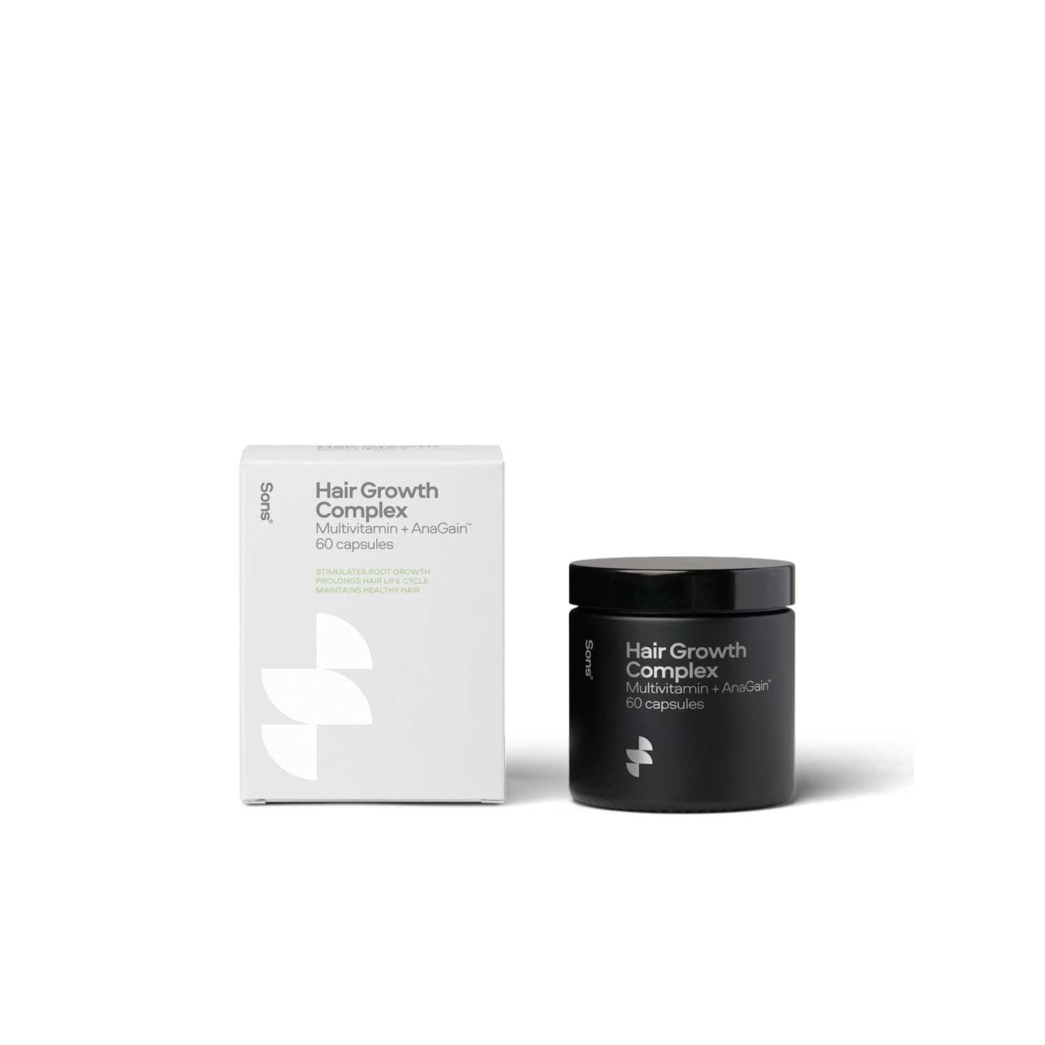 Sons hair growth complex capsules 60s - British product