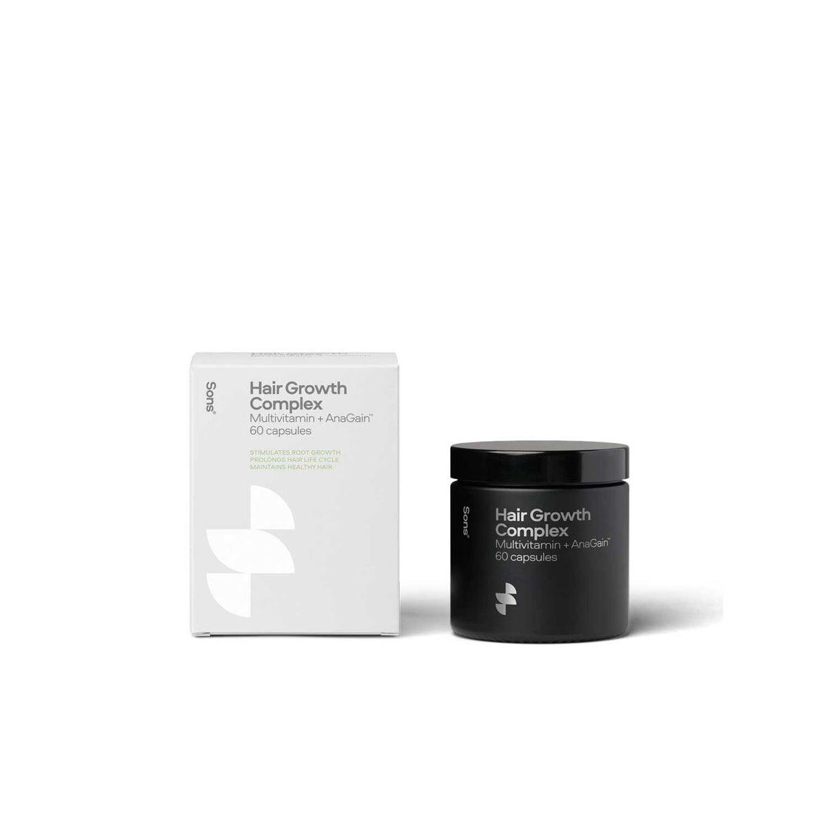 Sons hair growth complex capsules 60s - British product
