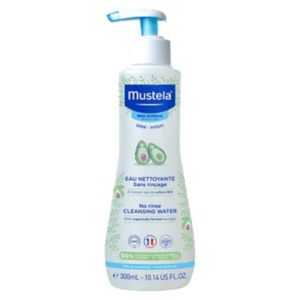 Mustela No-Rinse Cleansing Water Avocado Baby Cleanser 300ml