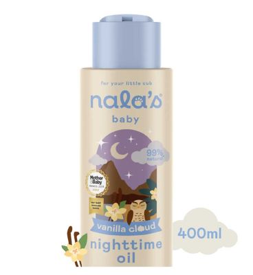 Nalas Baby Nightime Oil Vanilla Cloud 400ml
