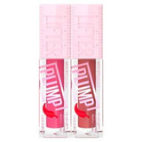 Maybelline Lip Gloss Pink Sting + Peach Fever, imported from the UK