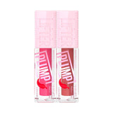 Maybelline Lip Gloss Pink Sting + Peach Fever, imported from the UK