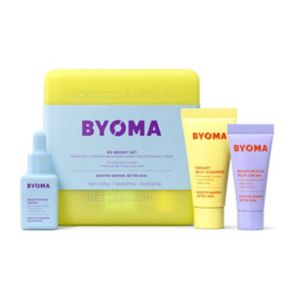 BYOMA Brightening Starter Kit Face Care Set Mini Trio