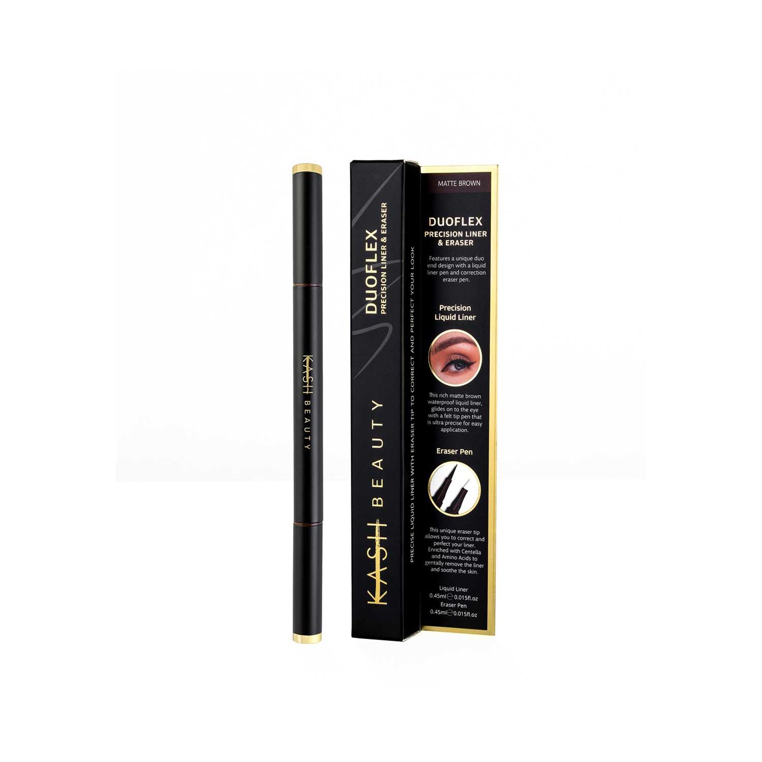 KASH Beauty Duoflex Liquid Liner brown - British product