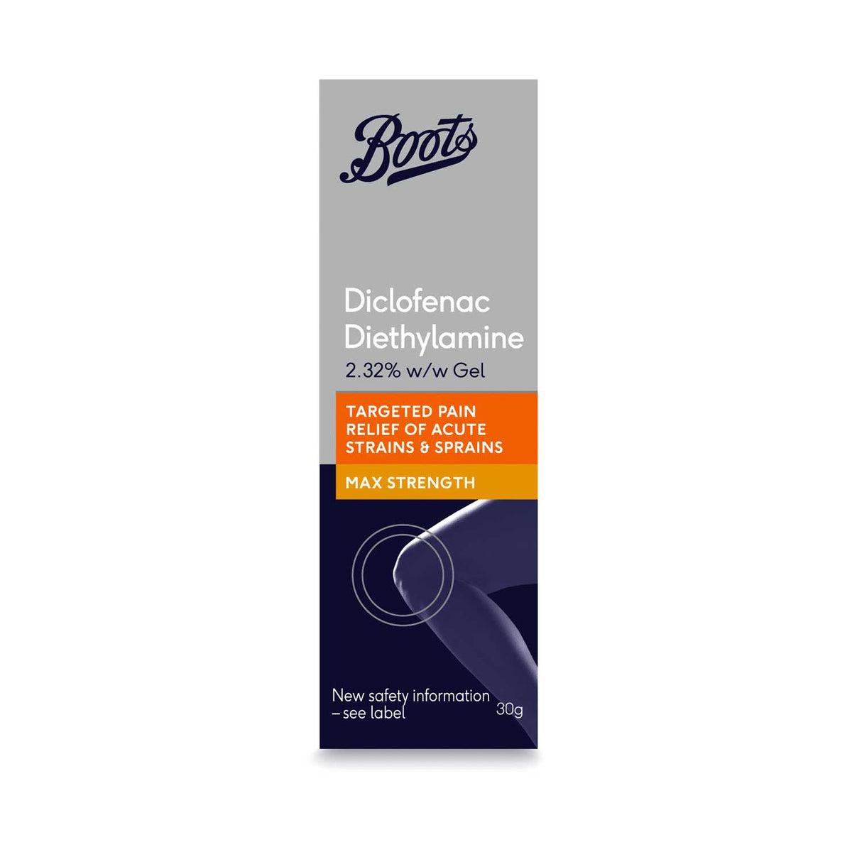 Boots Diclofenac Diethylamine pain relief gel 30g - British product