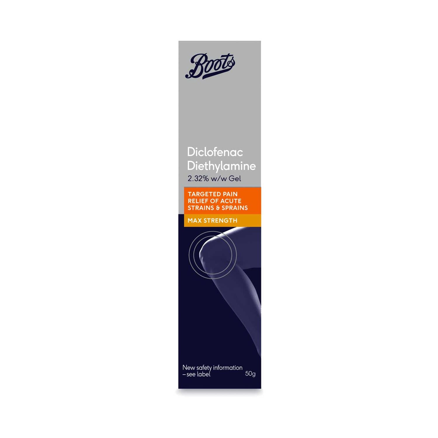 Boots Diclofenac Diethylamine gel 2.32% w/w 50g (British brand)