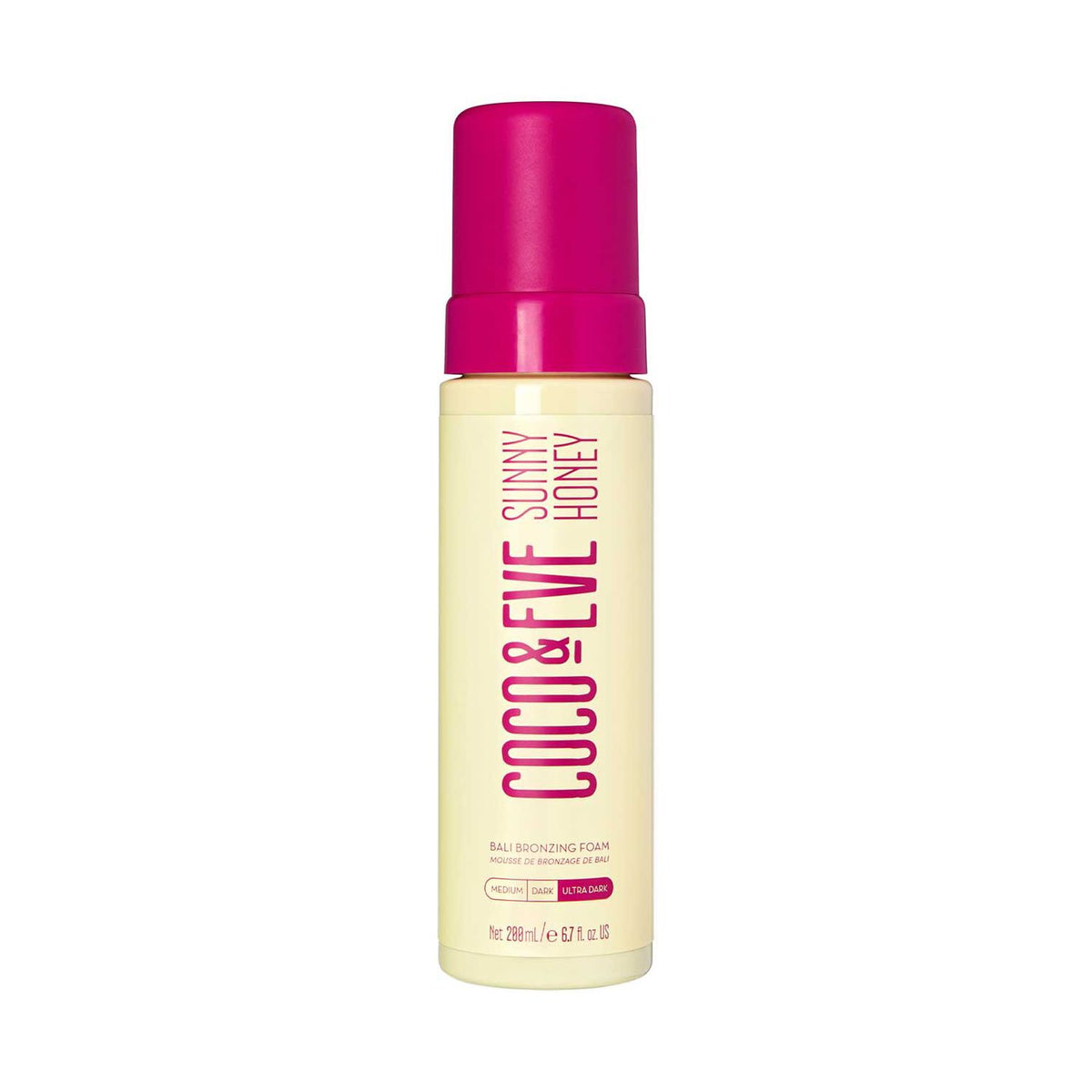 Coco & Eve Sunny Honey Bronzing Foam Ultra Dark 200ml - British product