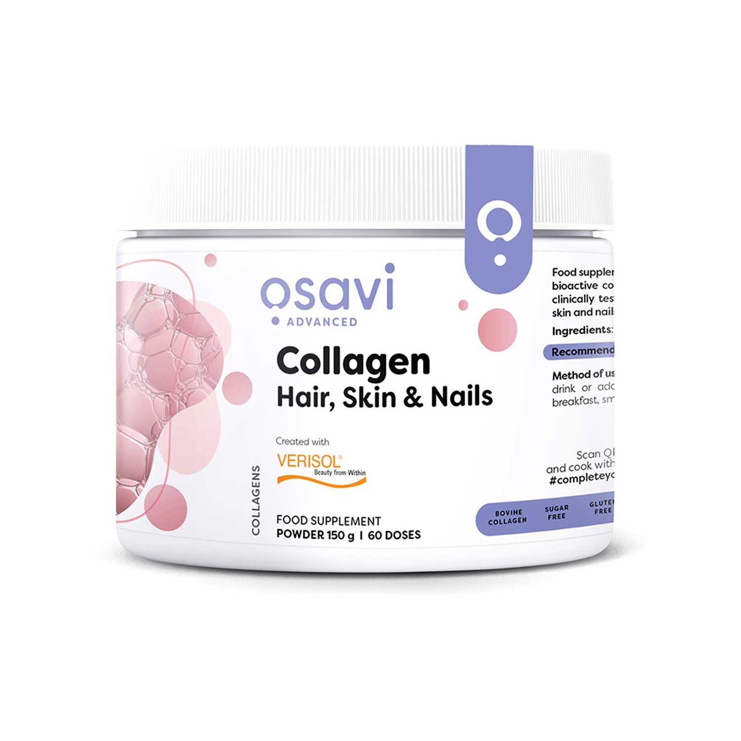 Osavi Collagen Peptides powder 150g - British product