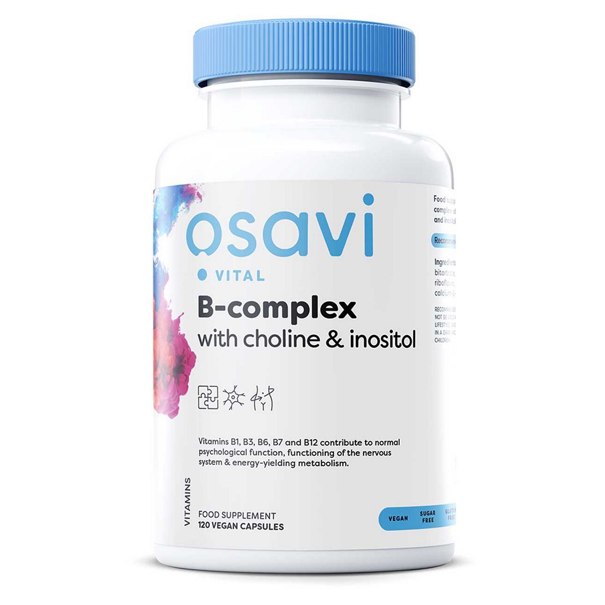 Osavi B-Complex with Choline & Inositol - 120 vegan caps GOODS Boots   