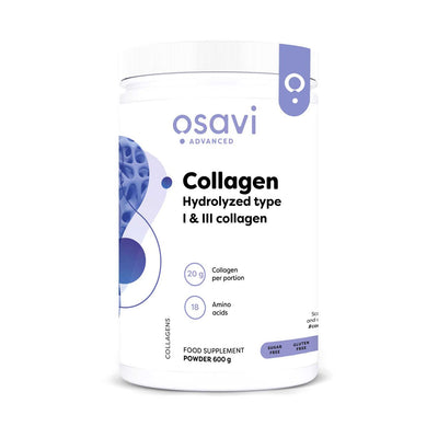 Boots Osavi Collagen Peptides Hydrolyzed Type 1 & 3 Powder Supplement 600g- Buy online at McGrocer