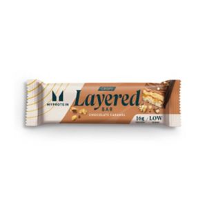 Barre protéinée croustillante layered Myprotein saveur Caramel Chocolat 58g Boots - Acheter en ligne sur McGrocer