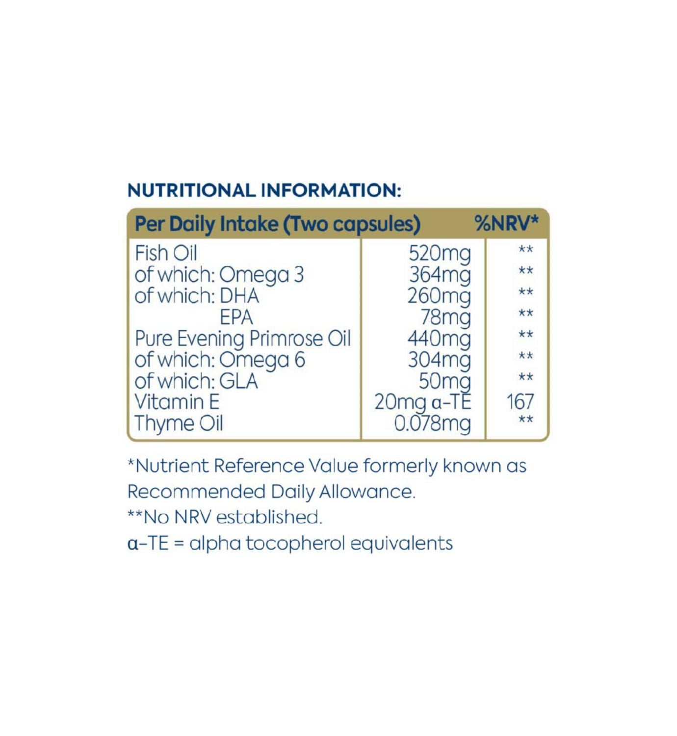 Efamol Efalex Brain Formula capsules 120s - British product