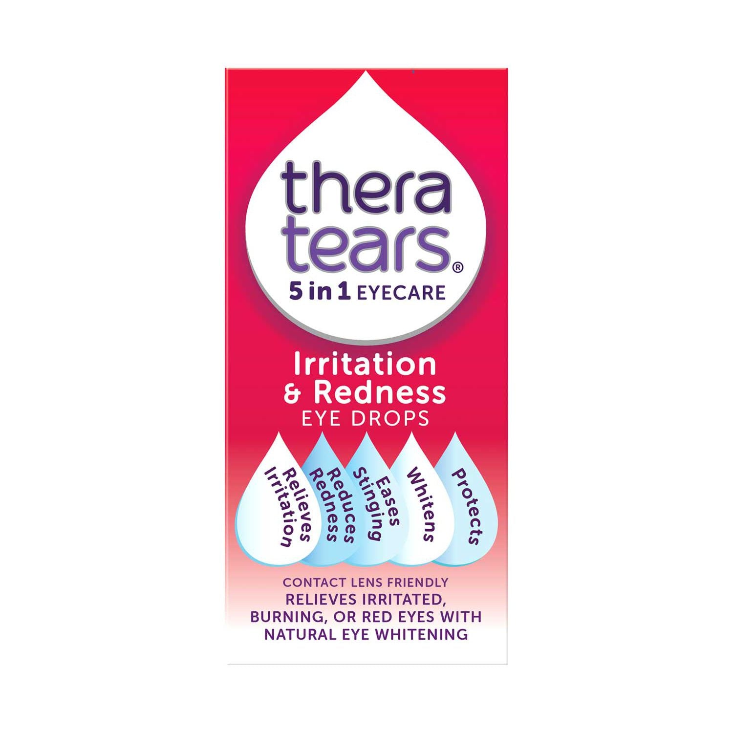 TheraTears 5 in 1 eye drops 10ml (British brand)