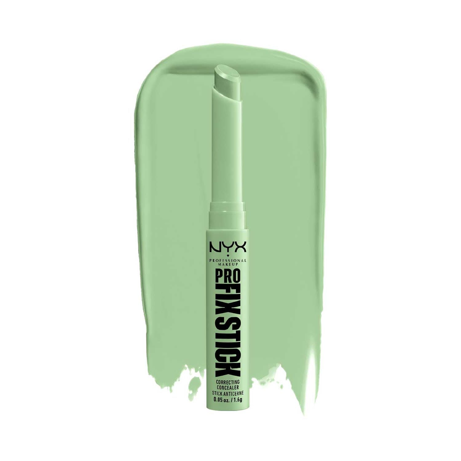 NYX Cosmetics Pro Fix Stick Colour Correcting Concealer Green, imported from the UK