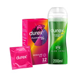 Durex Sensations Bundle condoms and lube, imported from the UK