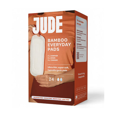 Boots Jude Bamboo Everyday Pads Bladder Leak Pads 24 Pack- Buy online at McGrocer