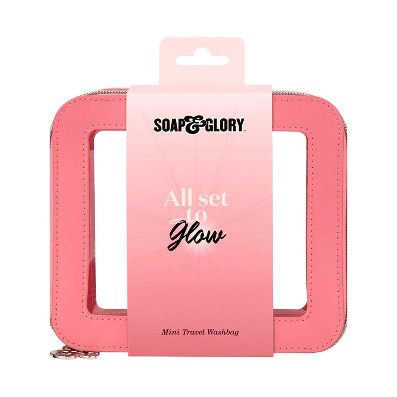 Soap & Glory All Set To Glow Washbag - British product
