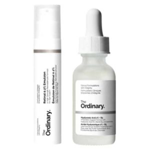 The Ordinary Resurface Hydrate Bundle face serums, imported from the UK