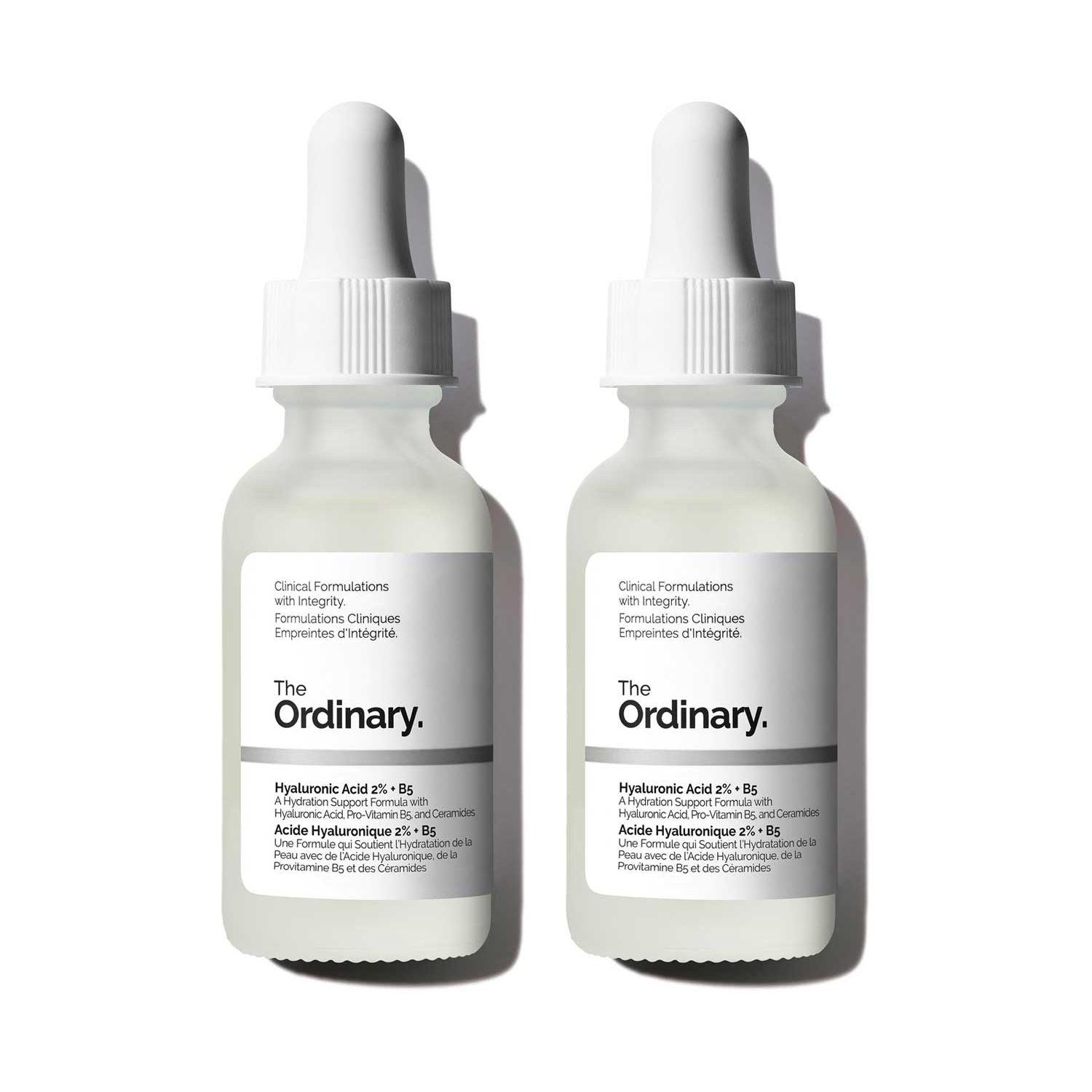 The Ordinary hyaluronic acid serum duo, imported from the UK