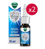 Vicks First Defence Nasenspray 15ml 2er-Pack (Britische Marke)