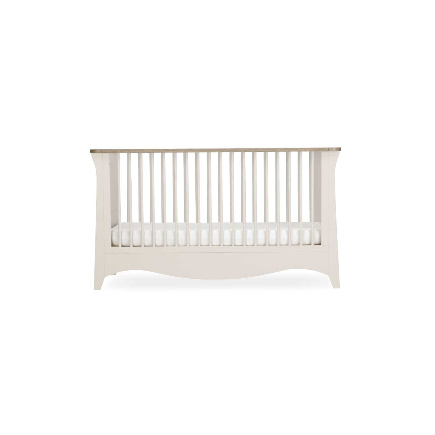 CuddleCo Clara cot bed in cashmere finish - British product