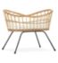 CuddleCo Aria Wave Rattan Crib - British product