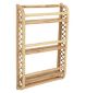 CuddleCo Aria Wave Rattan Bücherregal Kinderzimmer Aufbewahrung