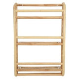 CuddleCo Aria Wave Rattan bookshelf - British product
