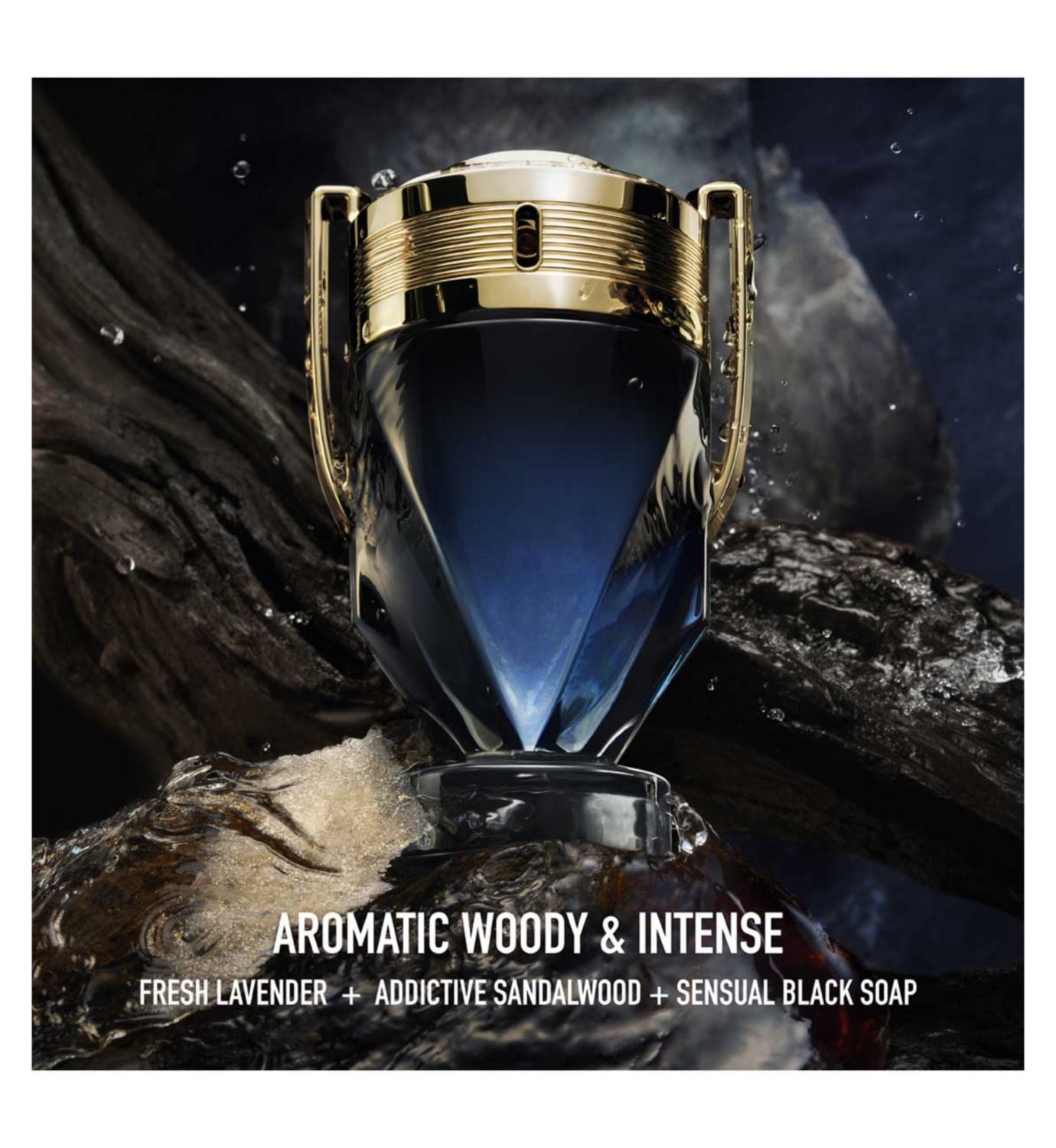 Rabanne Invictus Parfum 50ml, imported from the UK