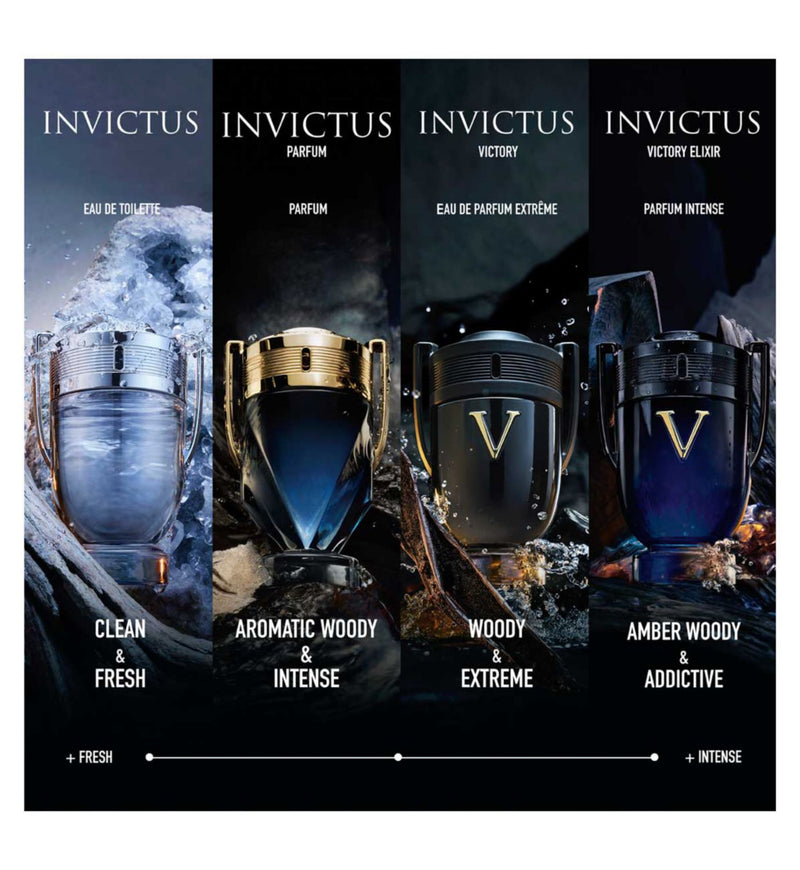 Rabanne Invictus Parfum 50ml, imported from the UK