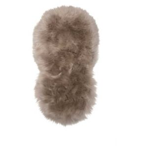 Naturally Sheepskins Sheepskin Pram Liner Taupe, imported from the UK