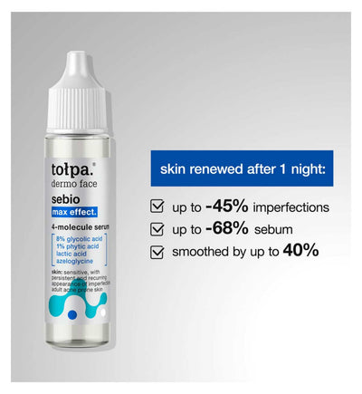 Boots Tolpa Dermo Face Max Effect Serum 20ml- Buy online at McGrocer