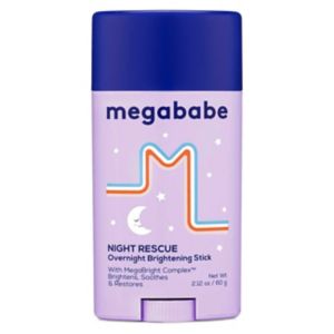 Megababe Night Rescue Bright Stick 60g, importert fra Storbritannia