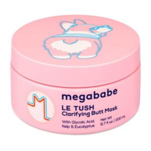 Megababe Le Tush Clarifying Butt Mask 200ml, imported from the UK