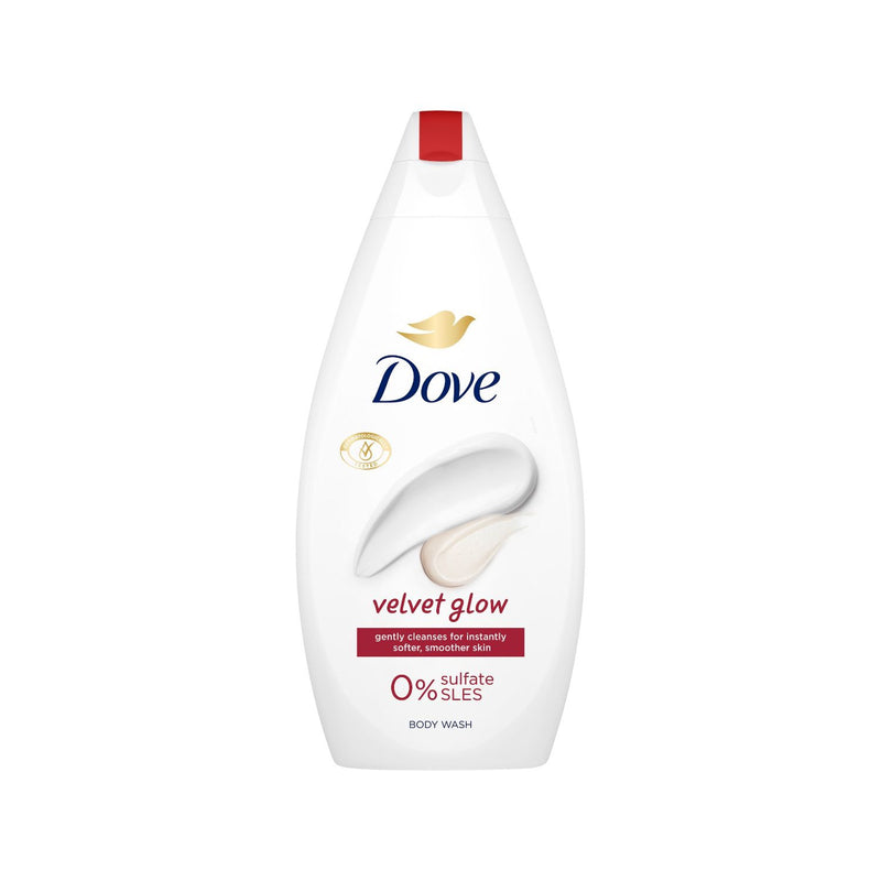 Dove Velvet Glow Body Wash 450ml, UK version