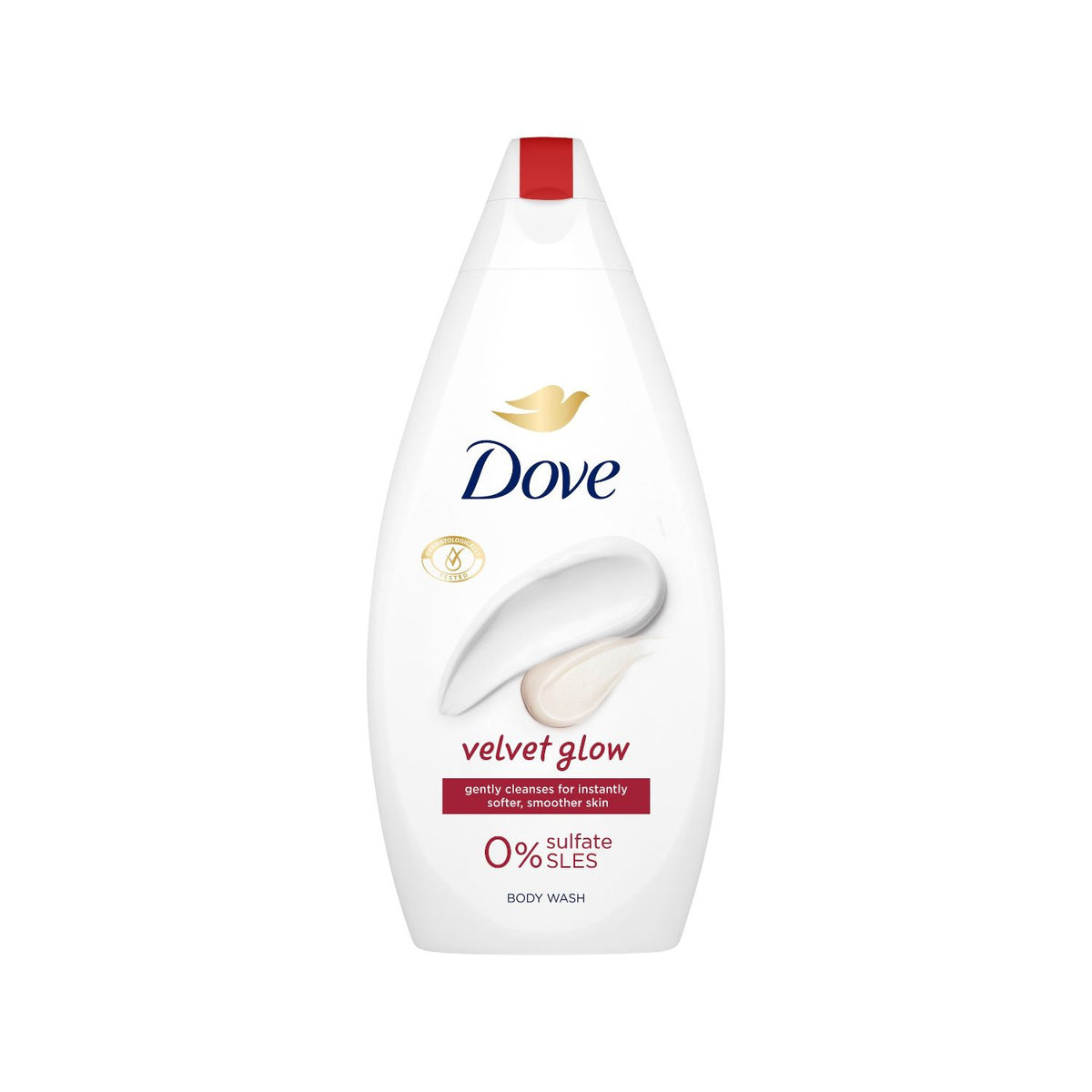 Dove Velvet Glow Body Wash 450ml, UK version