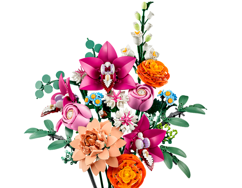 LEGO Pretty Pink Bouquet set, imported from the UK
