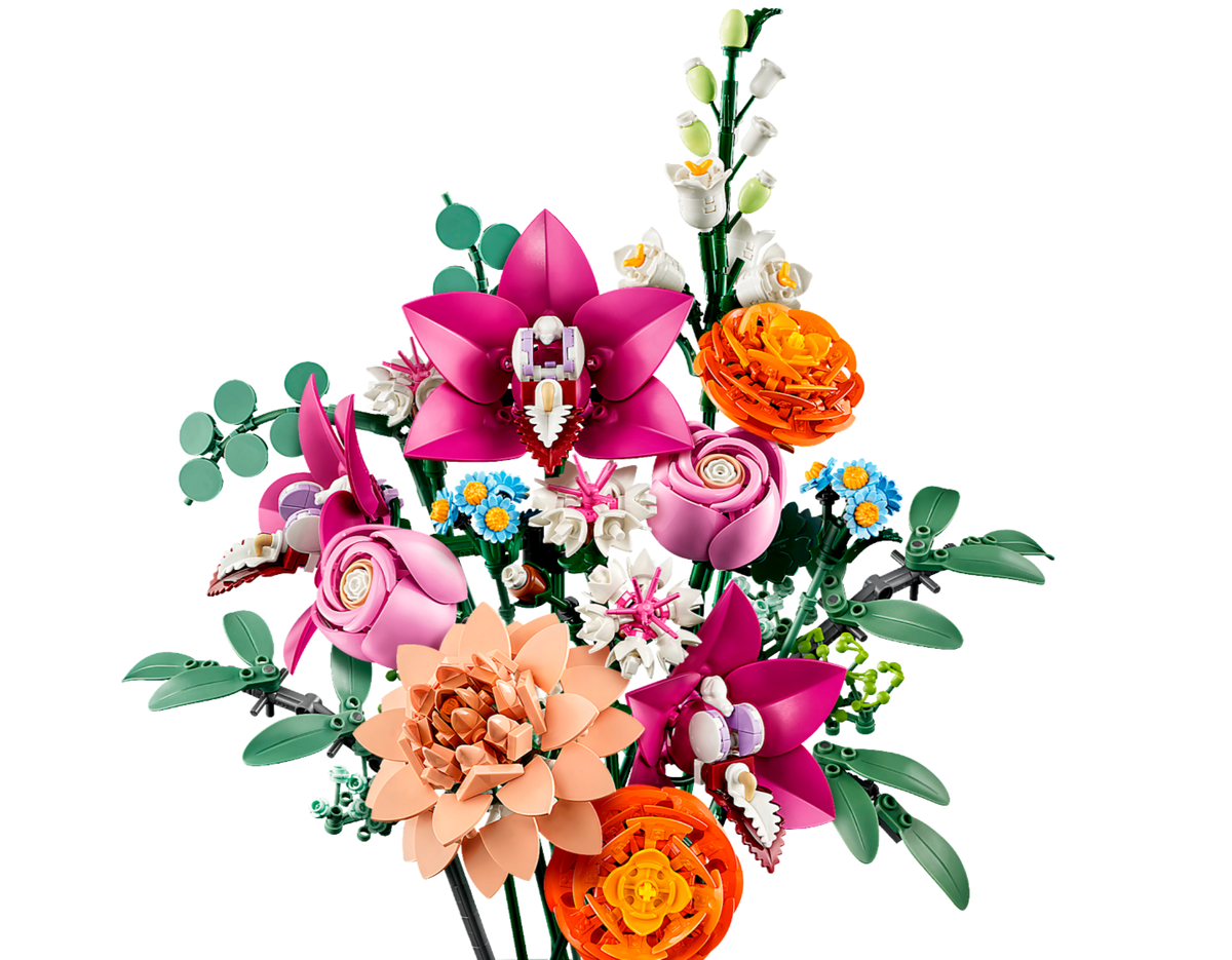 LEGO Pretty Pink Bouquet set, imported from the UK