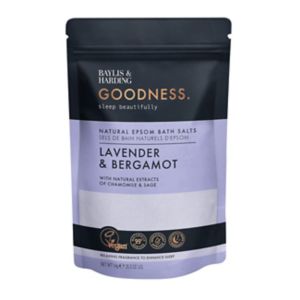 Boots Baylis & Harding Goodness Sleep Epsom Salts Lavendel & Bergamot Bad 1KG - Kjøp online hos McGrocer