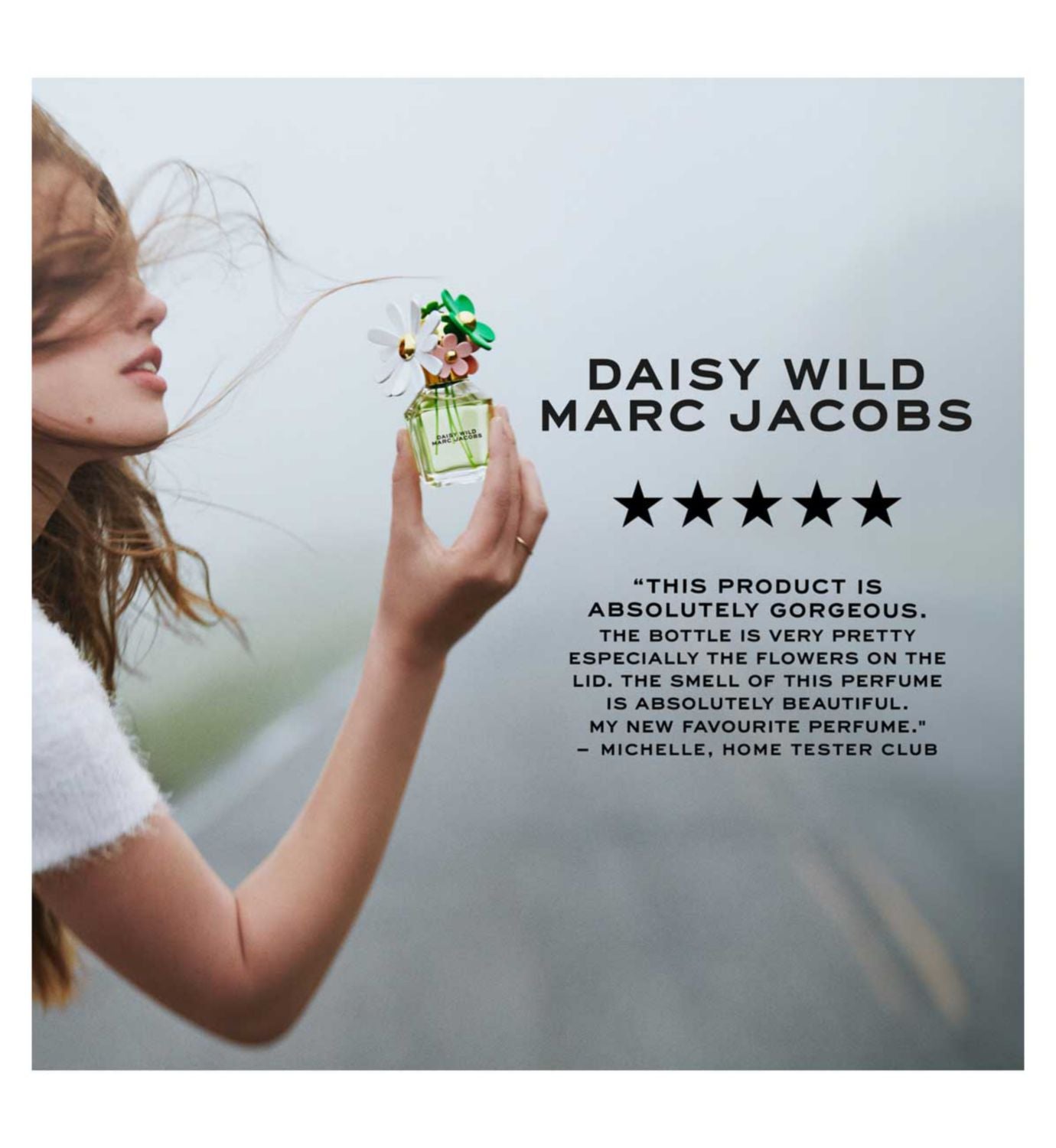Marc Jacobs Daisy Wild Eau De Parfum 100ml, imported from the UK