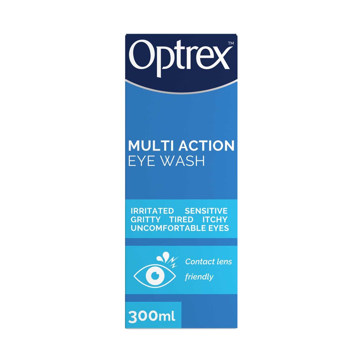 Optrex Multi Action Eye Wash 300ml (British brand)