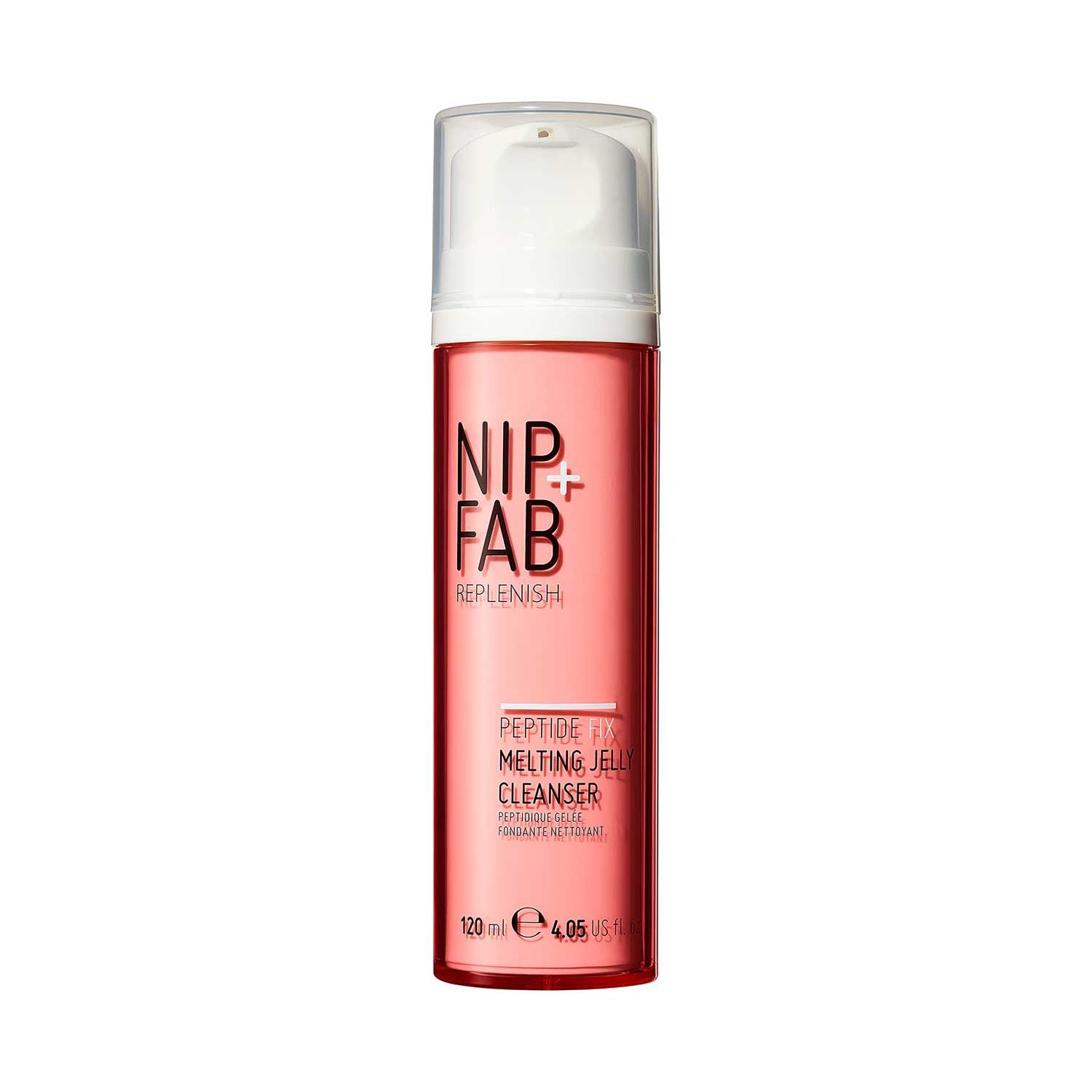 Nip+Fab Melting Jelly Cleanser Peptide Fix 120ml, imported from the UK