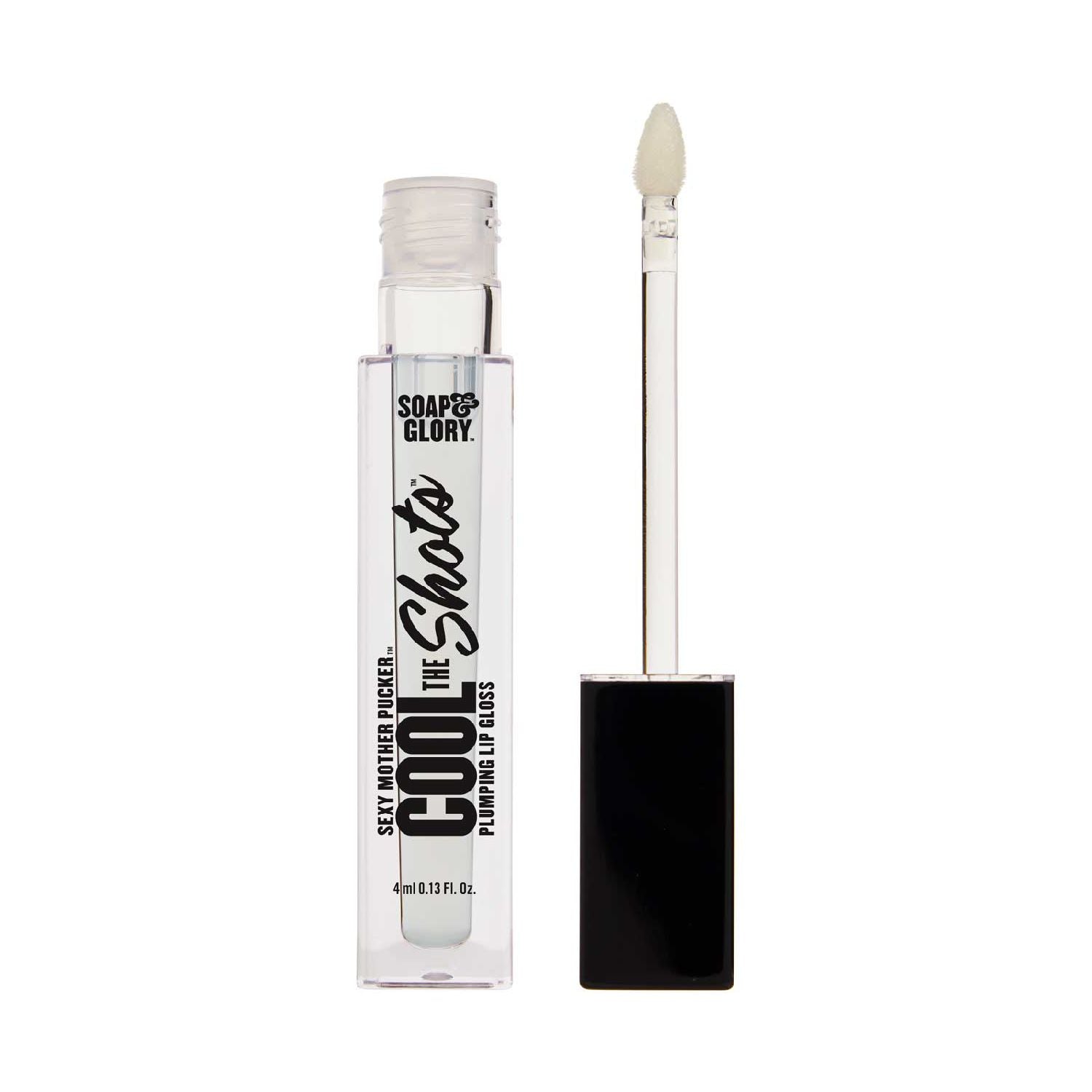 Soap & Glory Sexy Pucker Lip Gloss Clear 4ml (British brand)