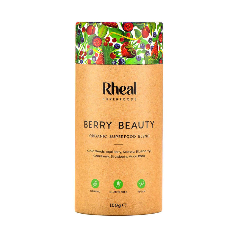 Rheal Superfoods Berry Beauty superfood powder 150g (British brand)