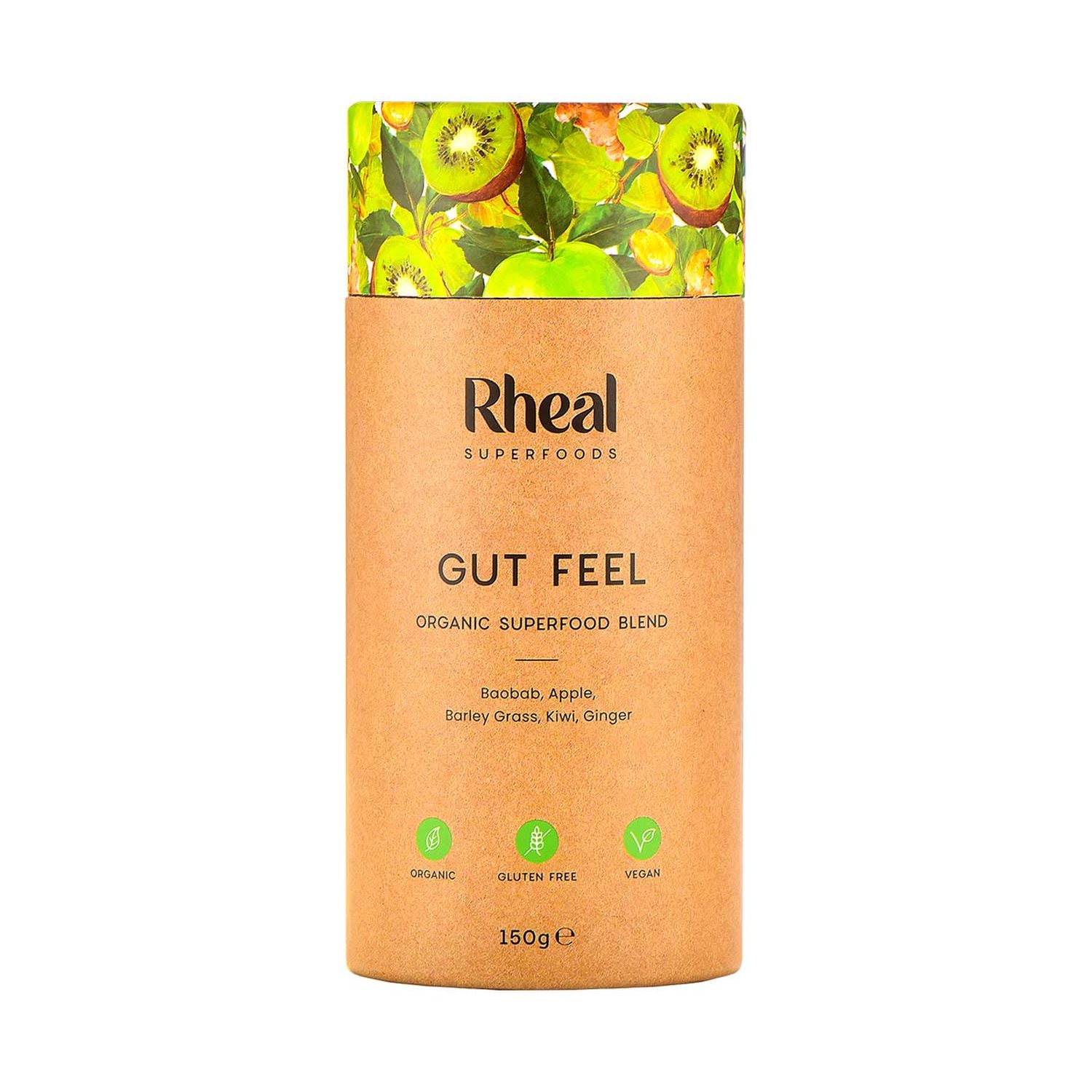 Rheal Superfoods Gut Feel superfood blend 150g, UK version